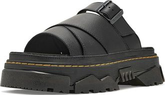 Dr. Martens Mattison Slides Womens Dress Sandals Black : UK 9 (US Womens 11) M, Leather