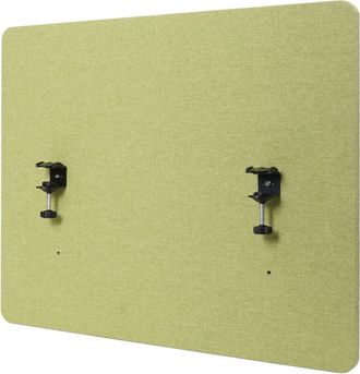 Hhg Nunca Usado] Separador Ac&uacute;stico De Escritorio Hhg 943, Pantalla De Privacidad De Oficina Tablero De Clavijas De Escritorio, Tela/textil De Doble Pared