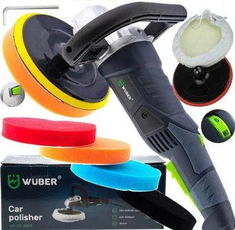 OEM Pulidora De Coches + Lijadora + Esponja + Disco