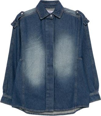 Gimaguas Shoulder-tab Buttoned Shirt