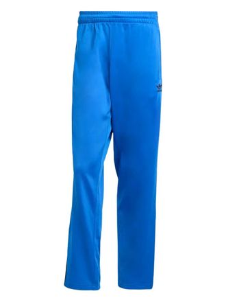 adidas side-stripe trackpants - men - Recycled Polyester - M - Blue