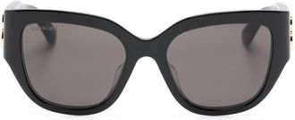Balenciaga cat-eye sunglasses - women - Acetate - 55 - Black