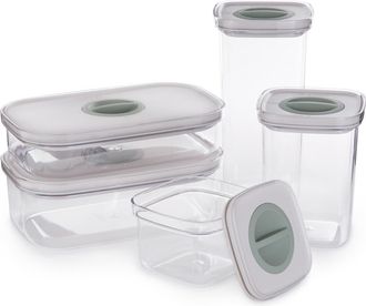 Berghoff Leo 5-Piece Smart Seal Food Container Set in White Multi at Nordstrom Rack