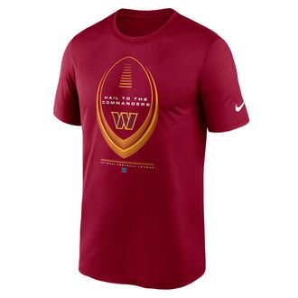 Nike Washington Commanders Legend Icon Nike Mens Dri-FIT NFL T-Shirt in Red | NKGK67P9E-NDB