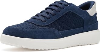 Marc Joseph New York Catherine ST Sneaker (Hands Free Technology) Womens Shoes Navy Suede : 8.5 M, Leather