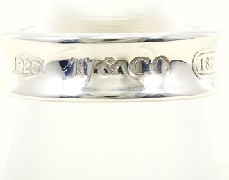Tiffany & Co. 1837 Silver 925 Band Ring (Pre-Owned)