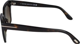 Tom Ford Unisex Ft1030 Injected Tortoiseshell Sunglasses