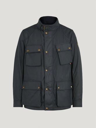 Belstaff Belstaff Chaqueta Fieldmaster para hombre Algodón encerado Azul marino oscuro 44