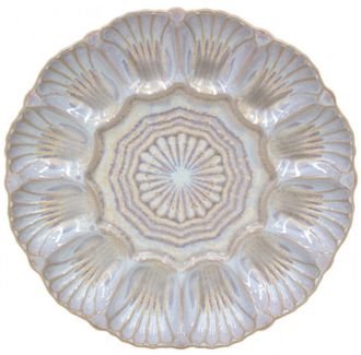 Costa Nova Servierteller Cristal Nacar &oslash; 24.6 cm