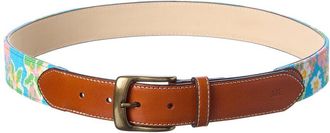 J.McLaughlin J.Mclaughlin Needlepoint Belt