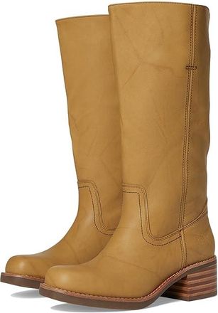 Frye and Co. Miranda 14 Wide Calf Womens Pull-on Boots Banana : 7.5 M, Synthetic
