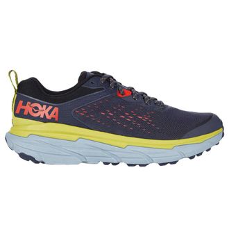 Hoka One One Hoka Challenger ATR 6 Textile Synthetic Mens Lace Up Trainers - Ombre Blue Green Sheen - Size:UK 10.5