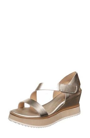 Antelope Dorie Platform Wedge Sandal in Champagne at Nordstrom Rack, Size 10