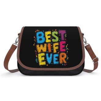 Generic Best Wife Ever Fashion Womens Crossbody Bags Novelty Handbag Shoulder Bag Purse