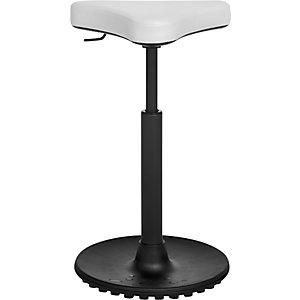 Topstar Taburete Sitness Work Tapizado De Piel Sint&eacute;tica Blanco