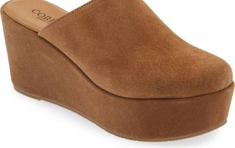 Cordani Womens Jules Platform Mule In Crosta Clove
