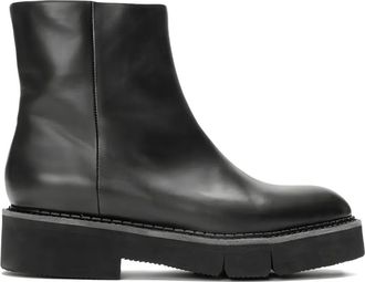 Robert Clergerie Clover ankle boots - women - Calf Leather/Calf Leather/Rubber - 37 - Black