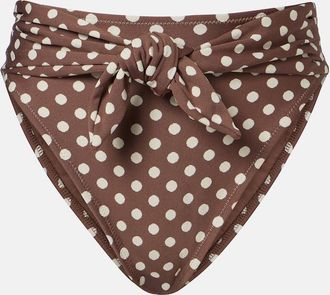 Montce Swim Vivian Paula polka-dot bikini bottoms