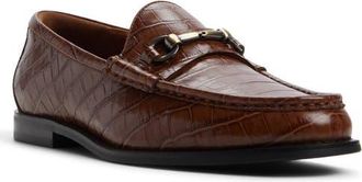 Aldo Clarke Bit Loafer in Brown at Nordstrom, Size 10.5
