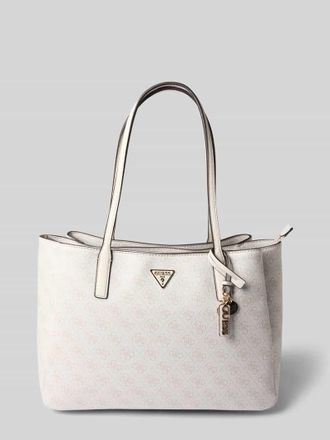 Guess Tote Bag in Leder-Optik Modell Noelle in Weiss, Gr&ouml;&szlig;e 1