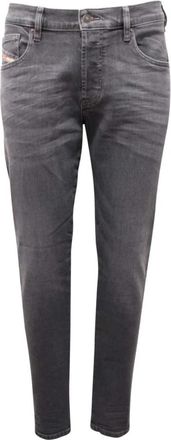 Diesel D-Yennox Slim-fit Jeans - Heren - Slim Fit Jeans - Grijs - W34 - Leer - Jeans