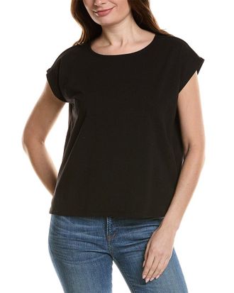 Eileen Fisher Eileen Fisher Ballet Neck Box Top