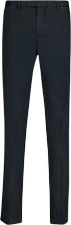 Boglioli Grijze Chino Broek Op Maat - Heren - Slim Fit Broeken - Grijs - 3XL - Leer - Broeken