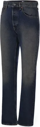 Golden Goose Faded Denim Jeans - Navy