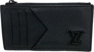 Louis Vuitton Black Coin Purse/Coin Case (Pre-Owned)
