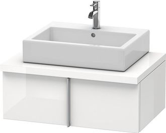 Duravit Duravit Vero Vanity Unit Para Consola, 6551, 1 Alargadera, 800 Mm, Color (frente/cuerpo): Decoraci&oacute;n Blanca De Alto Brillo - Ve655102222