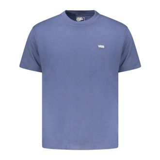 Vans T-Shirts, male, Blue, Size: 2XL Crew Neck Short-sleeved T-shirt