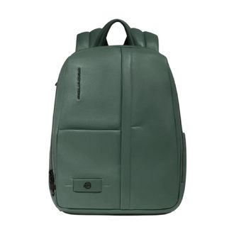 Piquadro Backpacks, male, Green, ONE SIZE, W137 Backpack