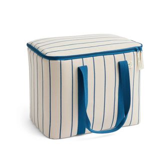 HAY Outdoor Market K&uuml;hltasche M, beige mit blauen Streifen