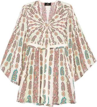 Etro Printed Silk Dress