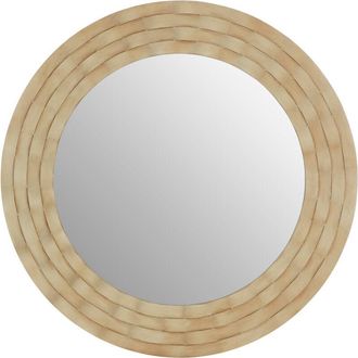 Premier Housewares Gwenn Wall Mirror with Antique Silver Finish