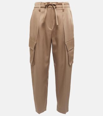Brunello Cucinelli High-rise cargo pants