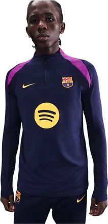 Nike F.c. Barcelona Strike Fourth Dri-FIT Knit Drill Top - Heren - Sport - Blauw - Maat: XL Spandex
