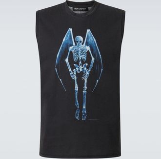 Our Legacy Breathe printed cotton tank top