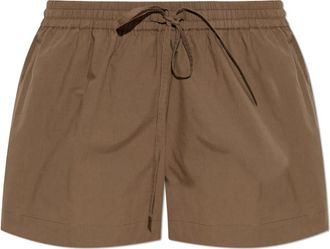Matteau Relaxed Short - Dames - Bermuda - Bruin - XL - Katoen - Korte Broeken