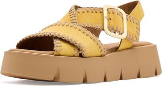 Gabor 84.751 Womens Shoes Yellow : UK 7.5 (US Womens 10) B - Medium, Suede