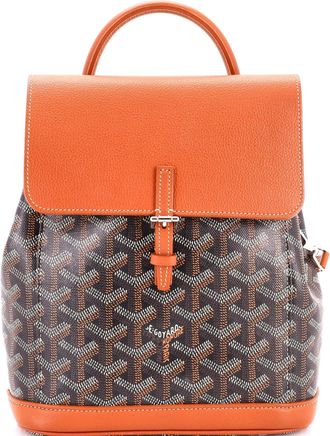 Goyard Alpin Backpack Coated Canvas Mini