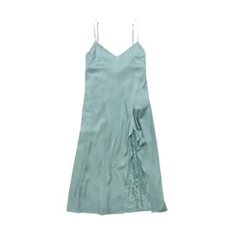 Acne Studios Midi Dresses, female, Green, Size: M Rw-Wn-Dres000022