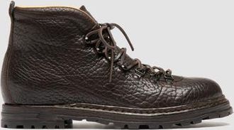 Officine Creative Artik 001 Leather Ankle Boot in Brown at Nordstrom, Size 42