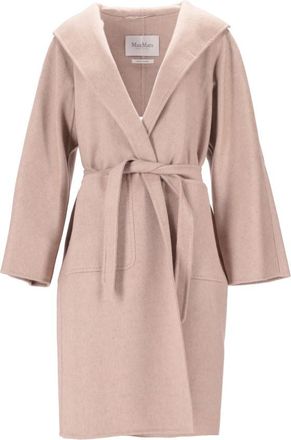 Max Mara Beige Shawl Lapel Trench Coat