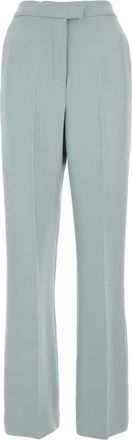 Fendi Womens Powder Blue Wool Blend Pant - Light Grey - Size EU 38 (Womens)