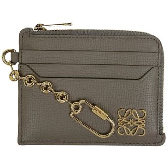 Loewe Brown Leather Coin Purse/Coin Case (Pre-Owned)
