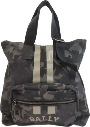 Bally Black Nylon Eco-Bag Tote Bag (Pre-Owned)