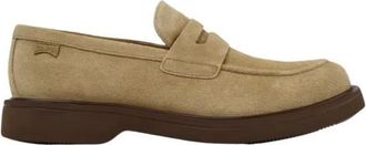 Camper Norman Moccasin - Heren - Loafers - Beige - 43 EU - Leer - Schoenen