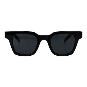 Saint Laurent M157 Zonnebrillen - unisex - Accessoires - Zwart - Maat: 47 MM Nylon