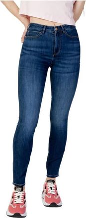 Guess Veelzijdige Skinny Jeans voor Vrouwen - Dames - Skinny Jeans - Blauw - W24 L29 - Katoen - Jeans